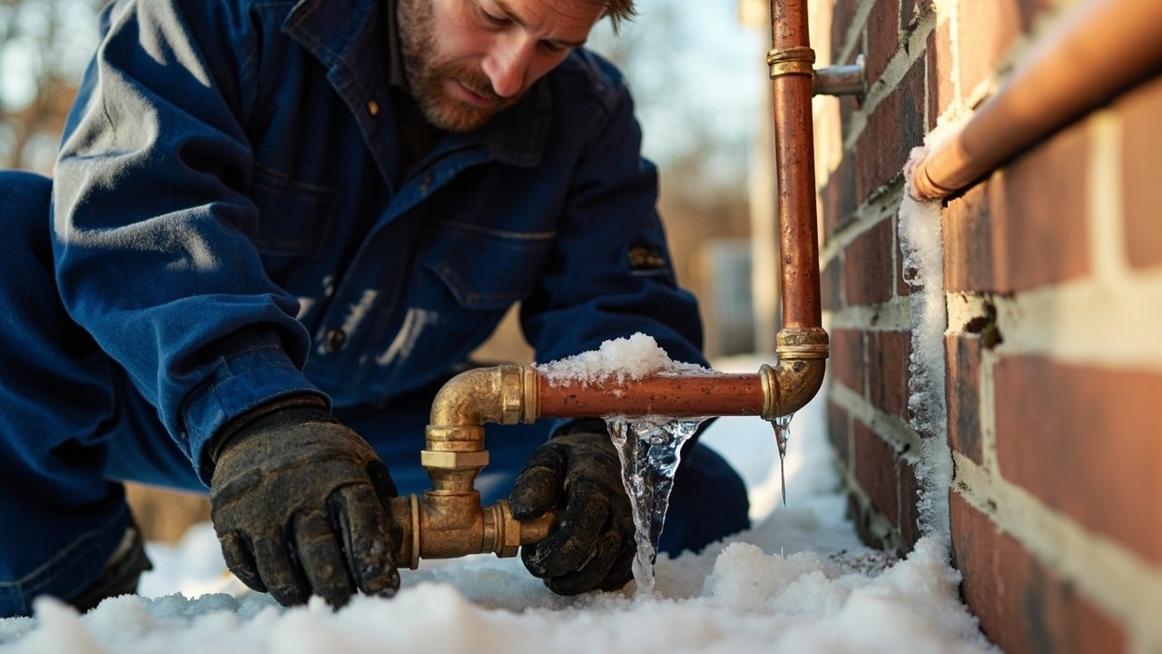 Burst Pipe Repair Morning Service Call