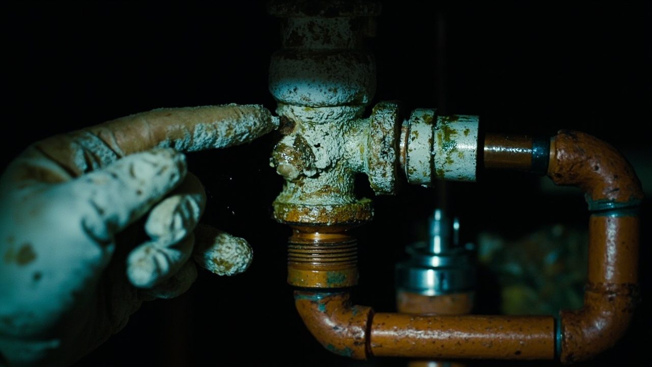 Dripping Faucets And Leaks Technician Diagnosing The Problem