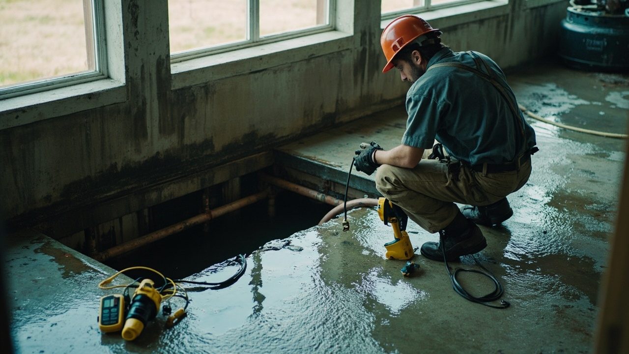 Emergency Sewer Backup Cleanup Morning Service Call