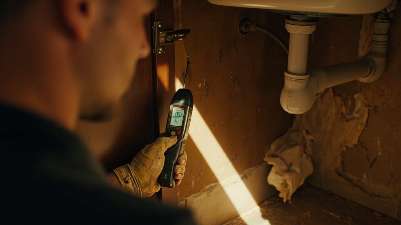 High Water Bills Inspection Close Up