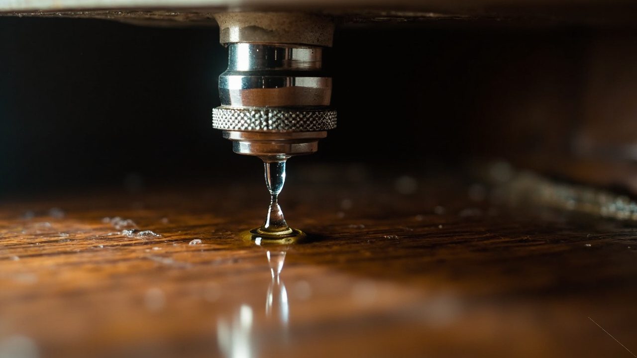 How To Shut Off Main Water Valve Inspection Close Up