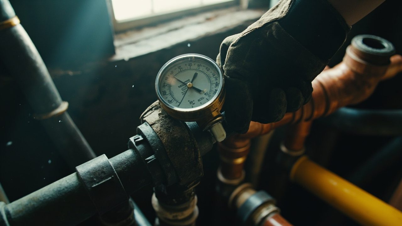 Low Water Pressure Issues Checking The Readings