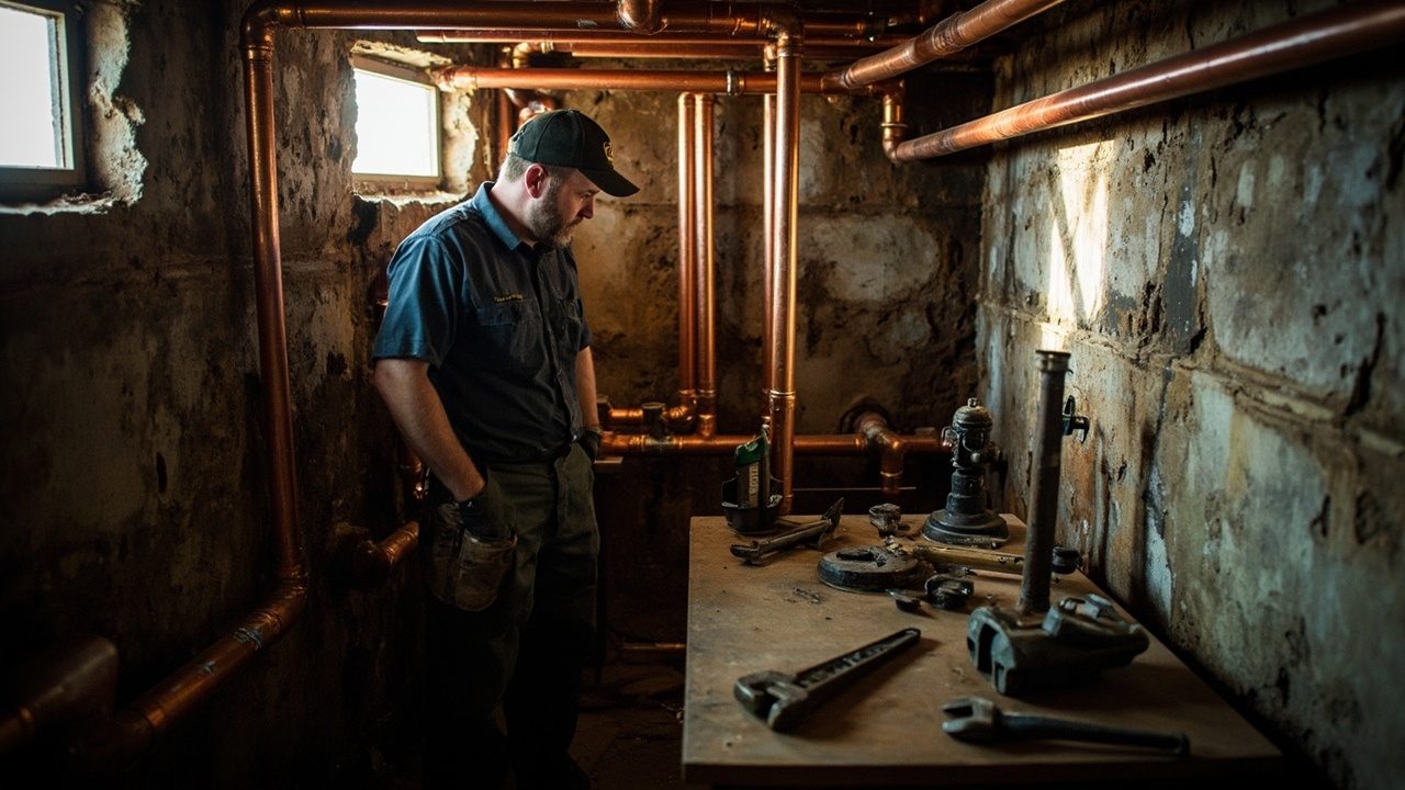 Low Water Pressure Issues Skilled Hands At Work