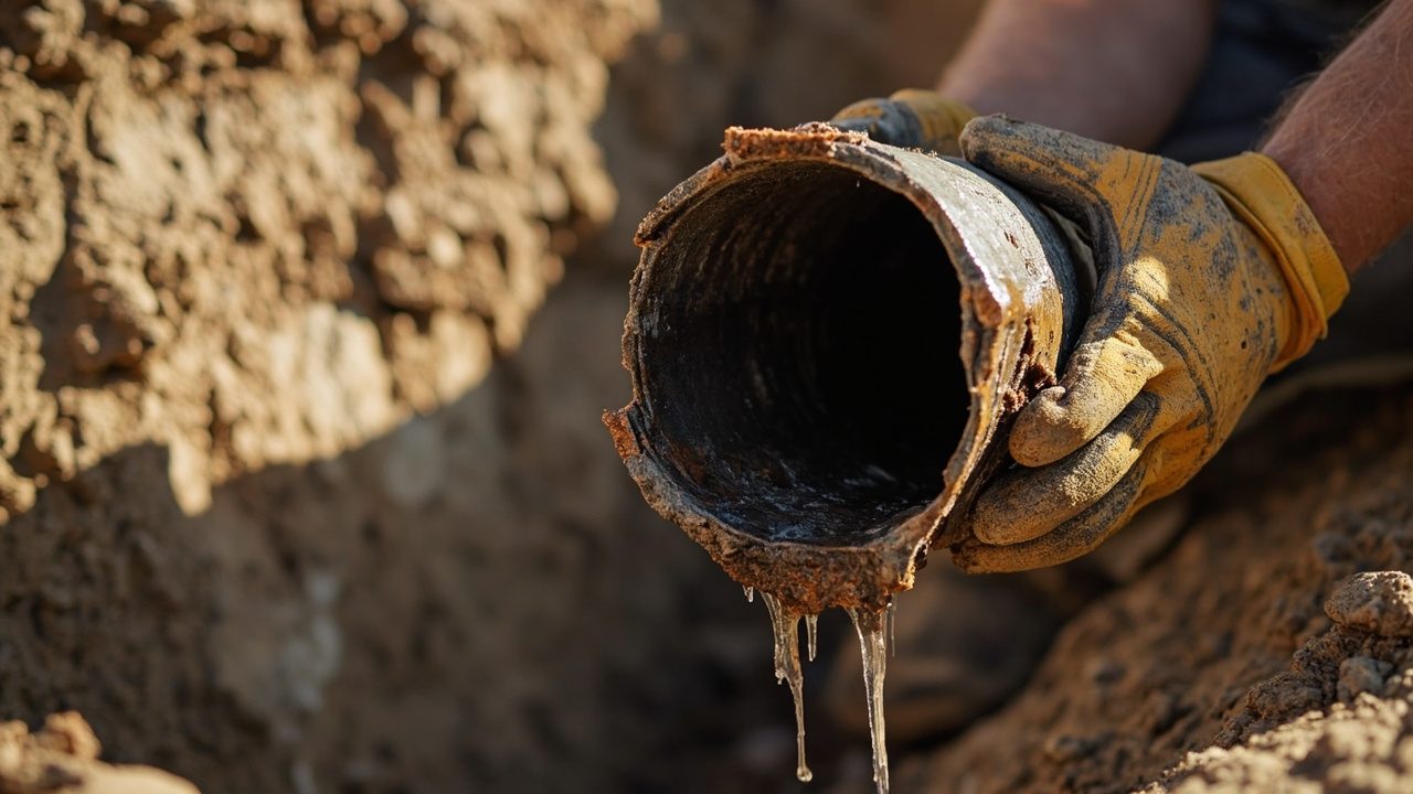 Main Water Line Break Repair Hands On Diagnosis