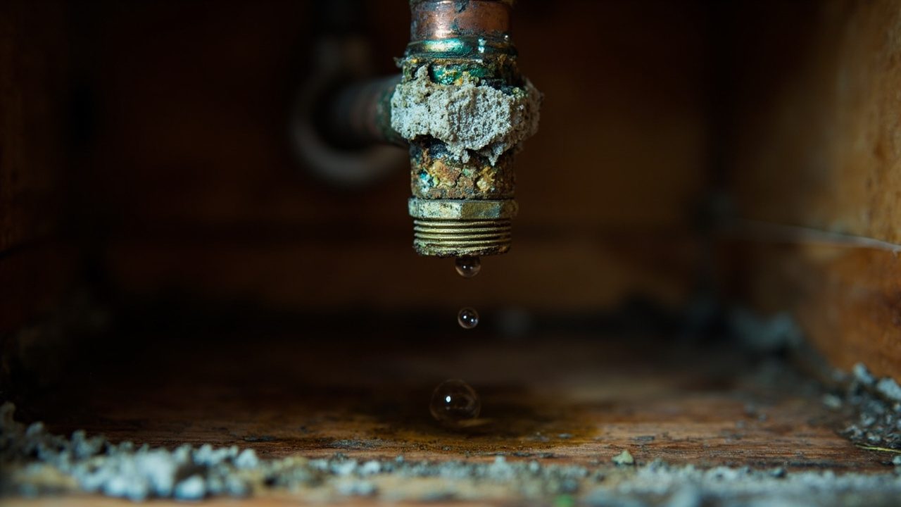 Plumbing Services Inspection Close Up
