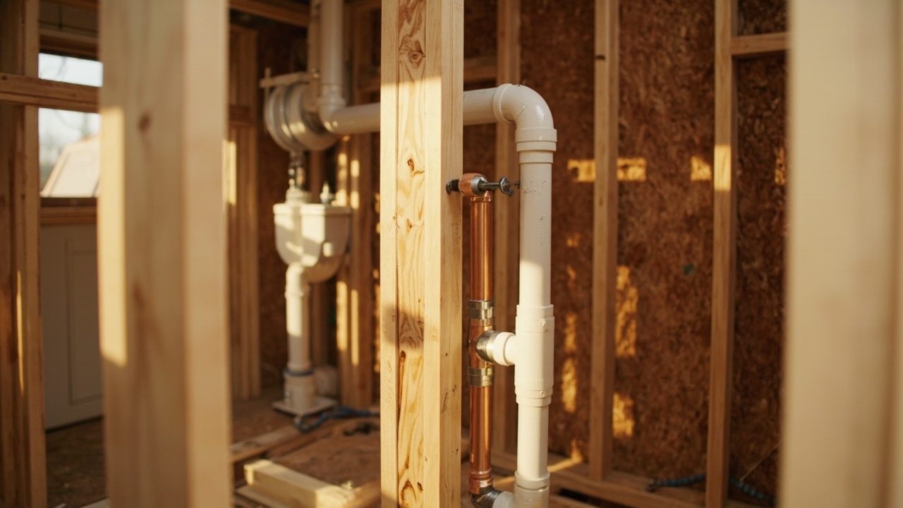 Shower And Bathtub Plumbing Mid Job Workmanship