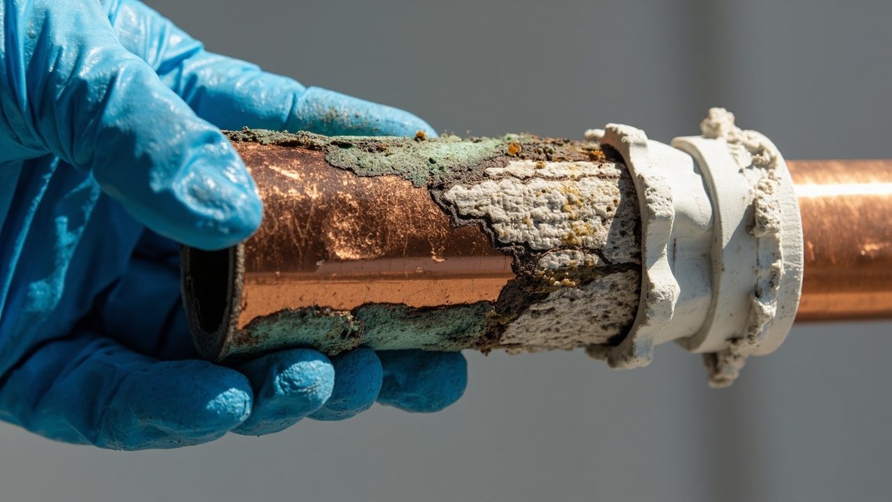Sunland Park Plumbing Inspection Close Up