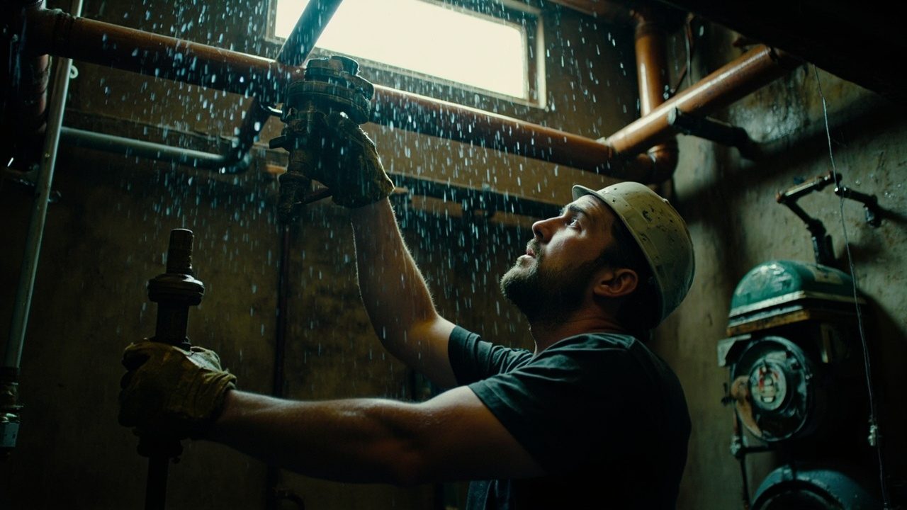 Weekend And Holiday Plumbing Technician At The Front Door